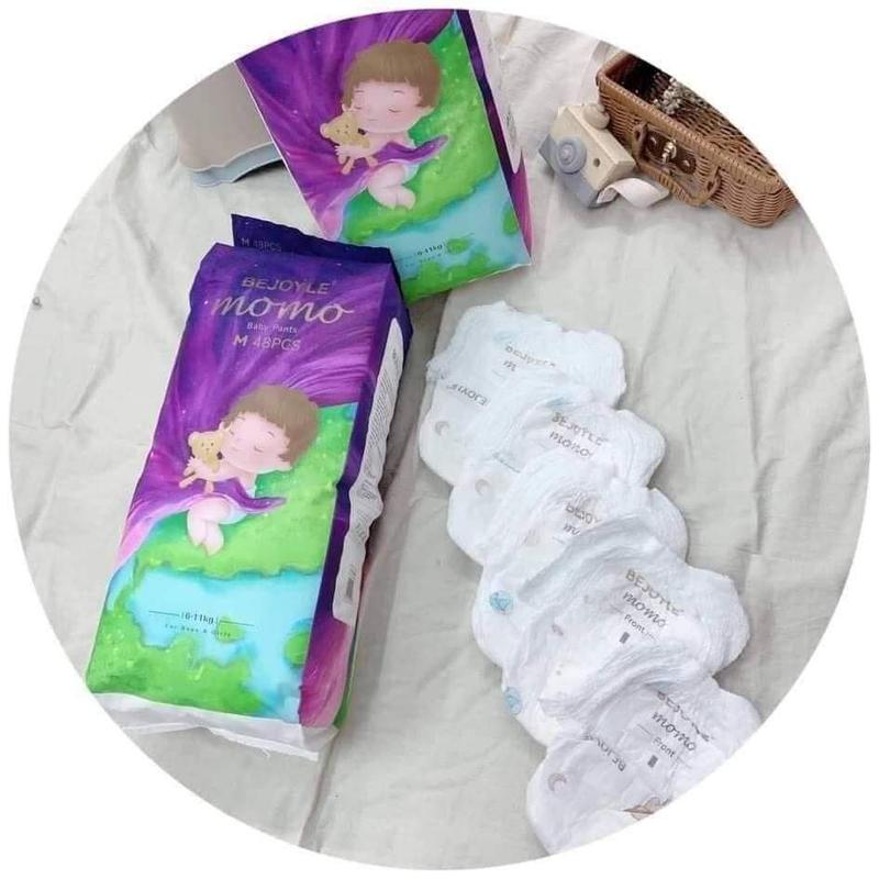 Bỉm BEJOY TÍM / BEJOY MOMO ĐỦ SIZE DÁN QUẦNCho Bé bejoyle