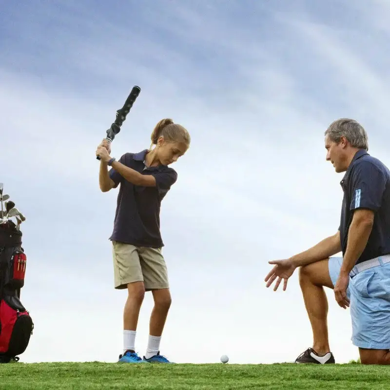 Golf Swing Training Grip Universal Alat Untuk Melatih Posisi Hand Grip Yang Baik Di Stik Golf 4