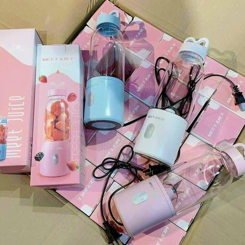 Máy Xay Sinh Tố Cầm Tay MIni Meet Juice Xay 9s Cực Nhanh 6