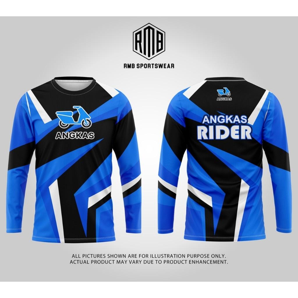 ANGKAS LONGSLEEVE FULLSUBLIMATION FOR MOTORCYCLE RIDER UNIFORM - TikTok ...