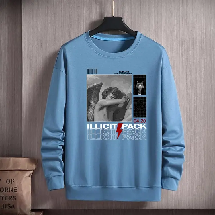 Sweater Unisex ILIIPACK Sweater Unisex M-XXL crewneck basic  fleece sweatshirt  sablon  distro tangan  panjang  pria  tebal Lokal 6