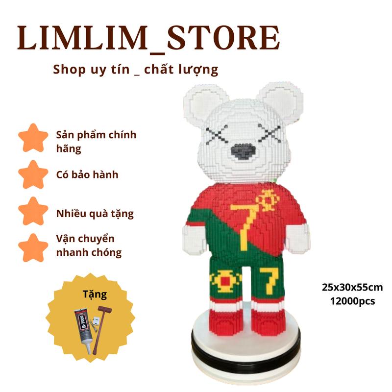 Trò chơi lắp ghép bóng đá C7  55cm ( Kèm Búa + keo ) Bộ Lắp Ráp Xếp Hình Lắp Ráp Đồ Chơi Tháo Lắp Toy Toy đồ  chơilego