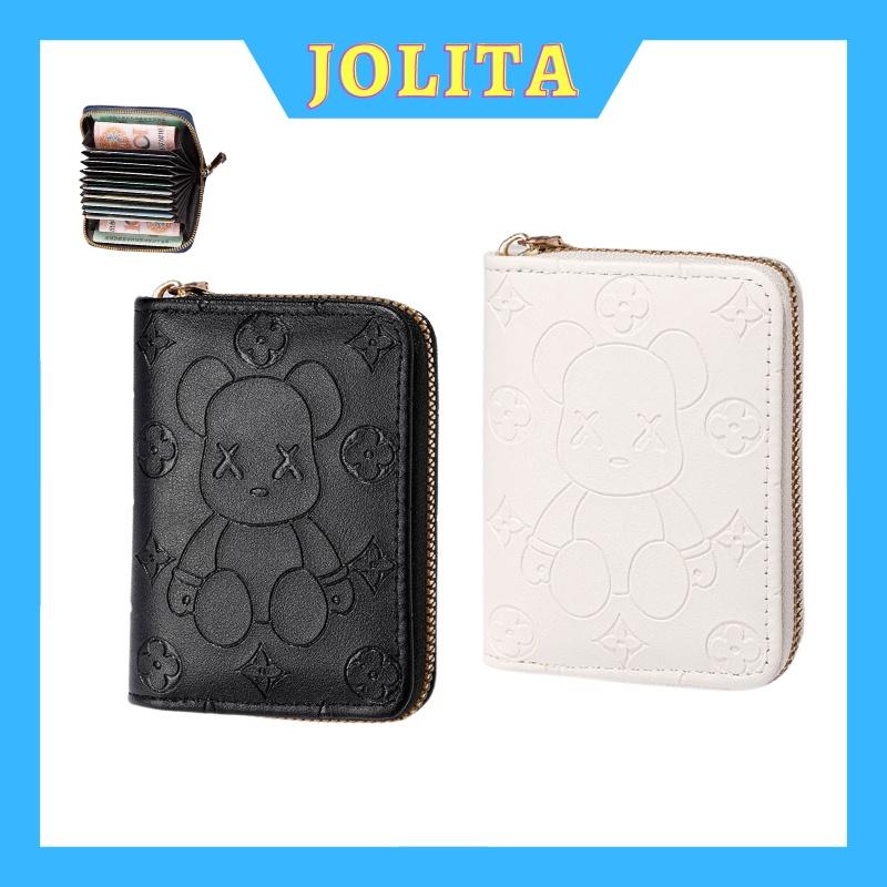 Ví nữ gấu mochi mini học sinh bỏ túi cute dễ thương nhiều ngăn thời trang Hàn Quốc đựng tiền cao cấp giá rẻ JOLITA VN53