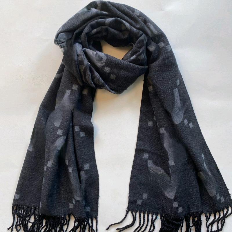 (Et 55) syal wool kashmir winter 195x67 (konfirmasi dulu sebelum co ) 0