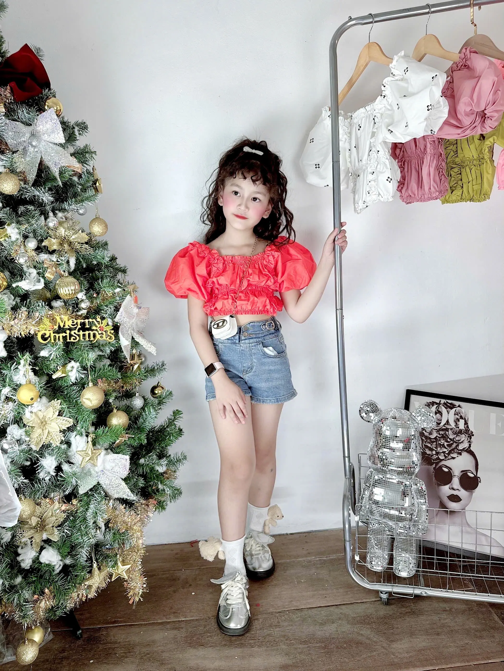 Thời trang Cendy Áo Kate Hàn Quốc cá tính cho bé gái (10-42kg)