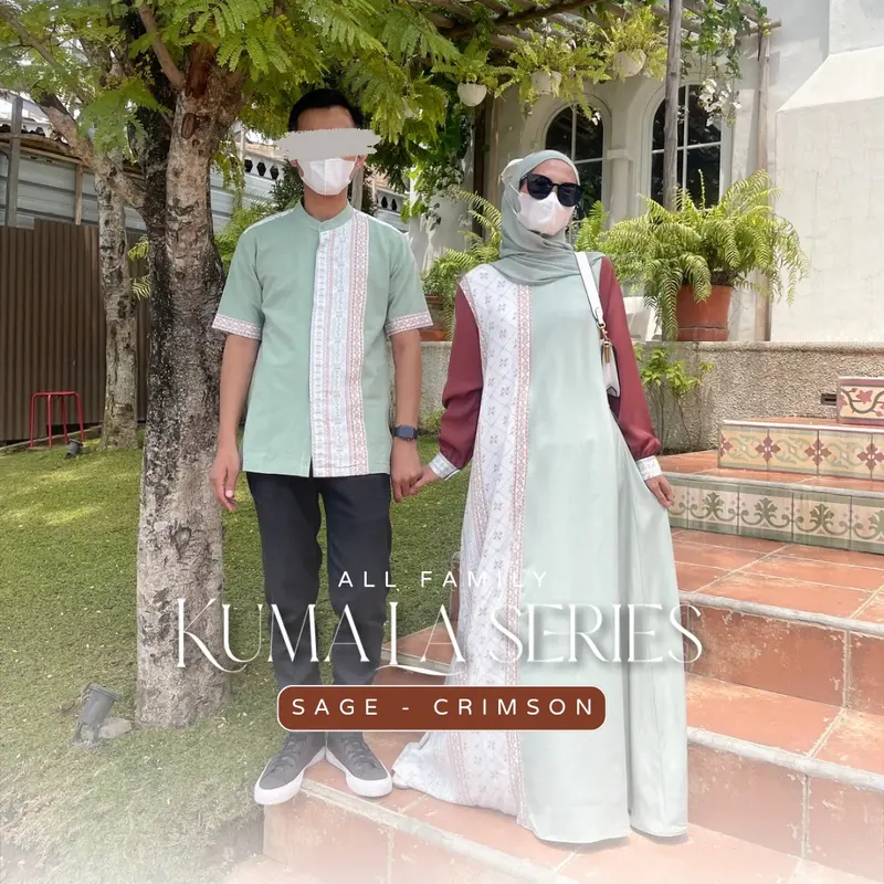 Sarimbit Keluarga 2024 - Kumala Dress Mom & Kids 2