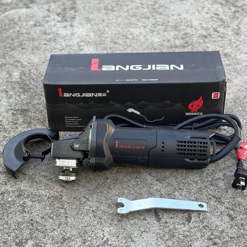 Máy Mài Góc Nội Địa Lang - Jian Công Suất 710W Công Tắc Đuôi  Mài Đĩa 100 Chuẩn Dây Đồng Bảo Hành  6 Tháng