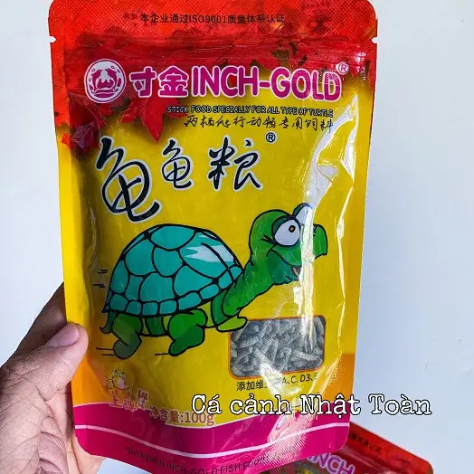 THỨC ĂN CHUYÊN CHO CÁC LOẠI RÙA INCH GOLD 2