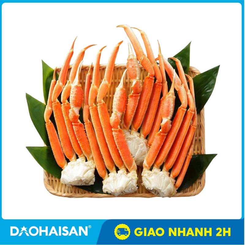   HCM - Giao 2H  Chân Cua Tuyết Chín Size Lớn Túi 1kg Đông Lạnh - Thích hợp luộc rang me cháy tỏi - Giao Nhanh 2H - Đảo Hải Sản 