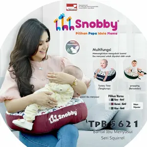 Snobby Bantal Menyusui Snobby Seri Squirrel & artsy