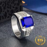 Gambar USHOW Safir 5A Cincin Zirkon Baru 925 Perak - Perak 925, Dapat disesuaikan dari USHOW Kab. Gresik 2 Tokopedia