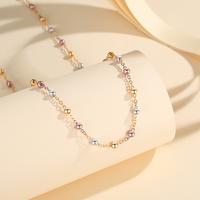Gambar LM827 Kalung Manik-manik Titanium Fashion Korea Klavikula Rantai Kalung Wanita Aksesoris Necklace - LM827 dari Lanme Jewelry Kota Bekasi 3 Tokopedia