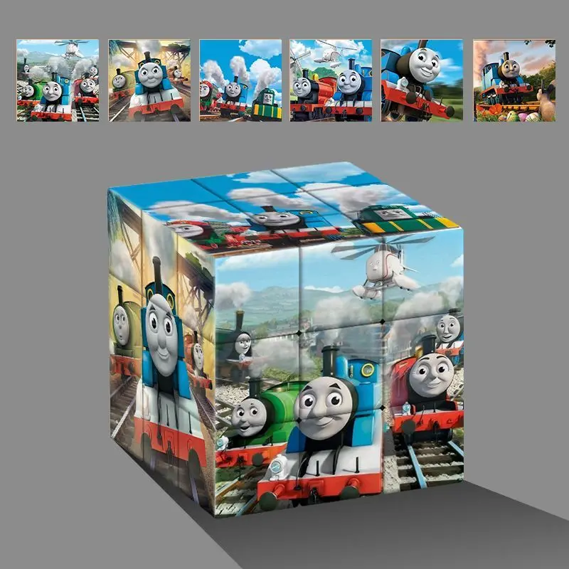 Thomas and Friends 3x3 Cube Puzzle Children's Educational Cute Toy ...