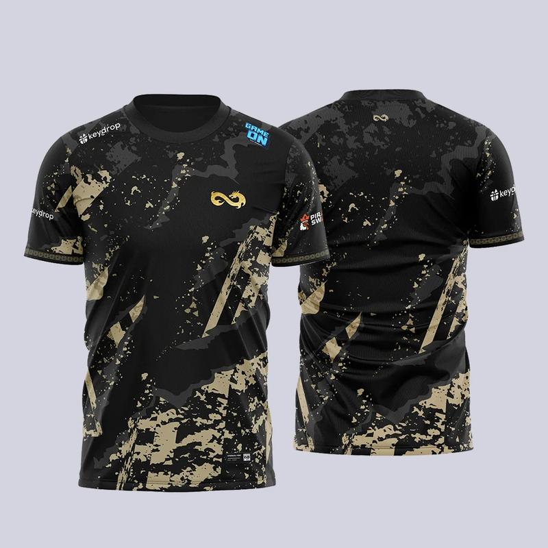 CSGO Esports Team Eternal Fire 2025 New Jerseys CS2 Major Game Training Suits Unisex Street Oversized Tops Graphic T Shirts brazil  top 6