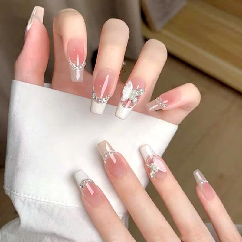 Mã H067 Bộ Nail Cô Dâu Xinh Mã H067 Kèm Phụ Kiện Nữ Women Làm Nail