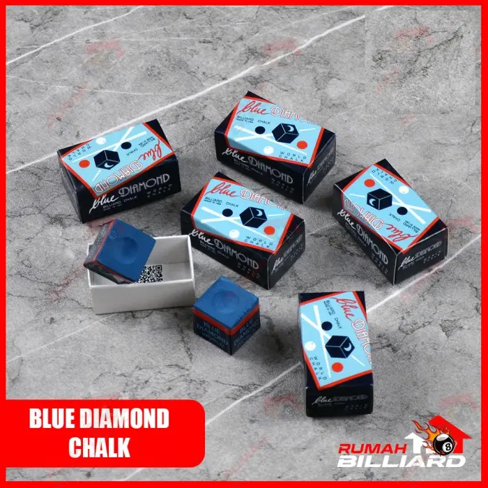 Chalk Billiard - Cuk Billiard - Kapur Billiard - Blue Diamond