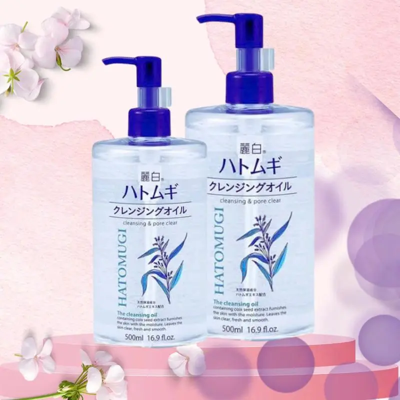 Nước Tẩy Trang Hatomugi Chiết Xuất Hạt Ý Dĩ 500ml Cosmetic