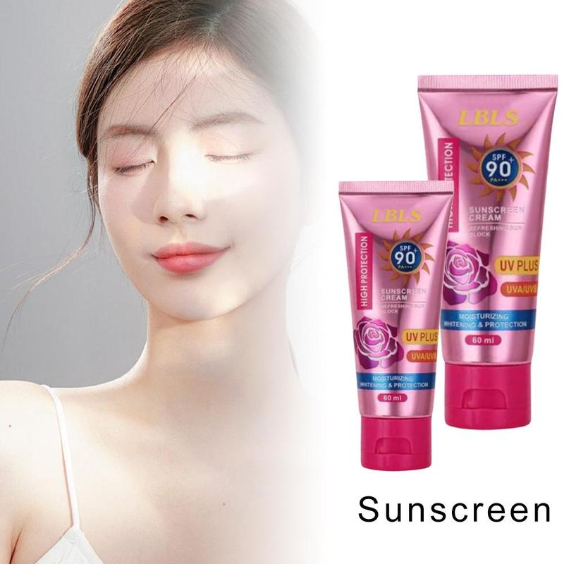 Product Introduction of SPF90 Sunscreen Cream High Protection UV PLUS 60ml Skin Skincare Facial S9R9 23