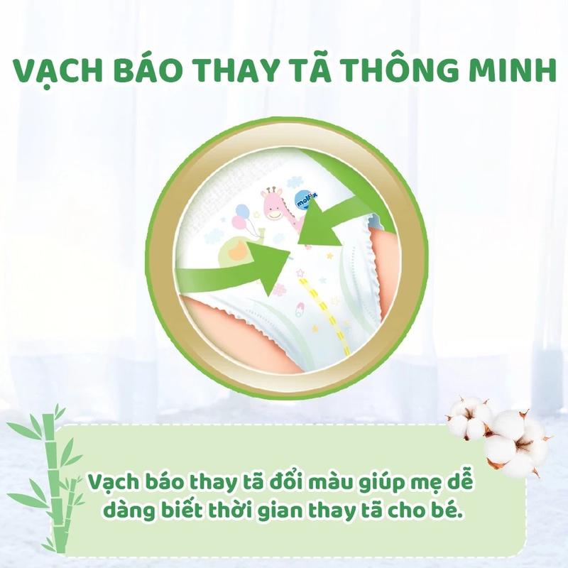 Product Introduction of Bỉm/Tã Mofix Thiên Nhiên Ultra Dán/Quần Gói Lớn Siêu Cộng Miếng S84/M84/L76/XL70/XXL64 Cho Bé 6