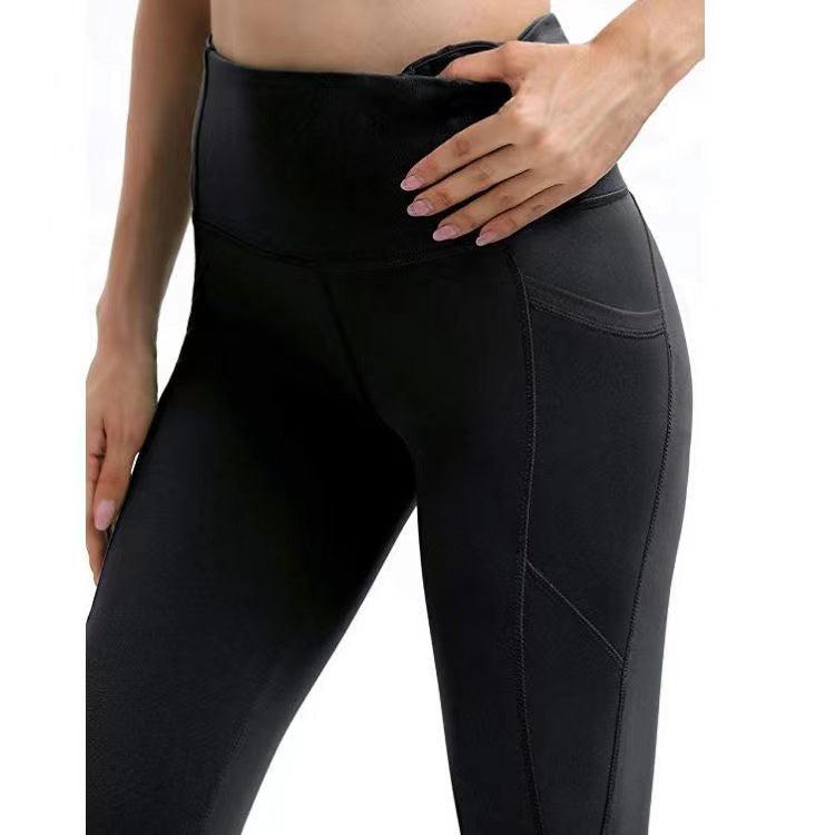 SheBoo Black Mobile Pocket Legging - Ella Fabric Fit Womenswear Bottom 2