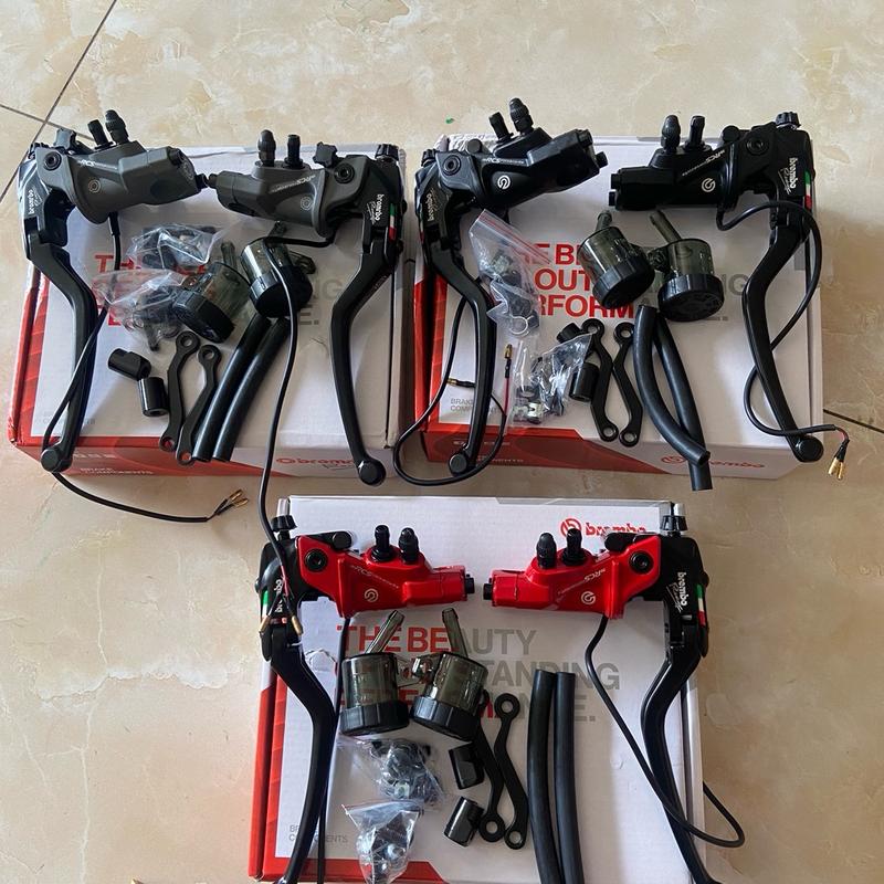 ￼( Giá 1 cặp) Tay phanh tay thắng bình dầu rời BROmBo  các loại xe Phụ Kiện Phụ Tùng lẫy  thắng brembo gp tay  thắng tay  phanh xmen