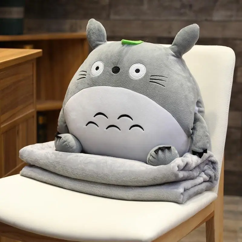 Boneka Totoro / Bantal Totoro Anime Lucu imut dan Gemesin size 30cm 3