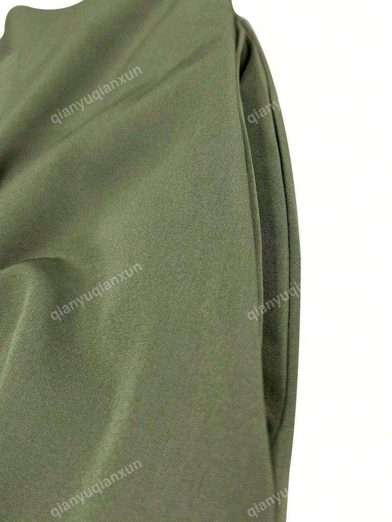 Product Introduction of New A-Line Skirt Umbrella Skirt Bow Women Day Big Swing Skirt Slim Waist Long Skirt Europe And The United States Four Seasons Fashion With All Solid Color Women Skirt Green Womenswear 20