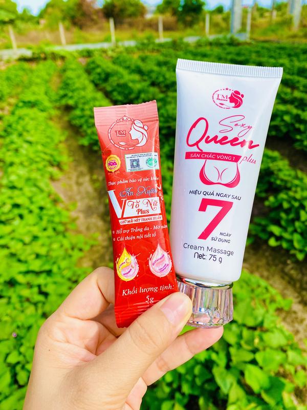 [1 Combo] Trà + Kem siêu nâng V1-3 Nữ Dưỡng Da Body Làm Đẹp Da Women Dưỡng Body 0