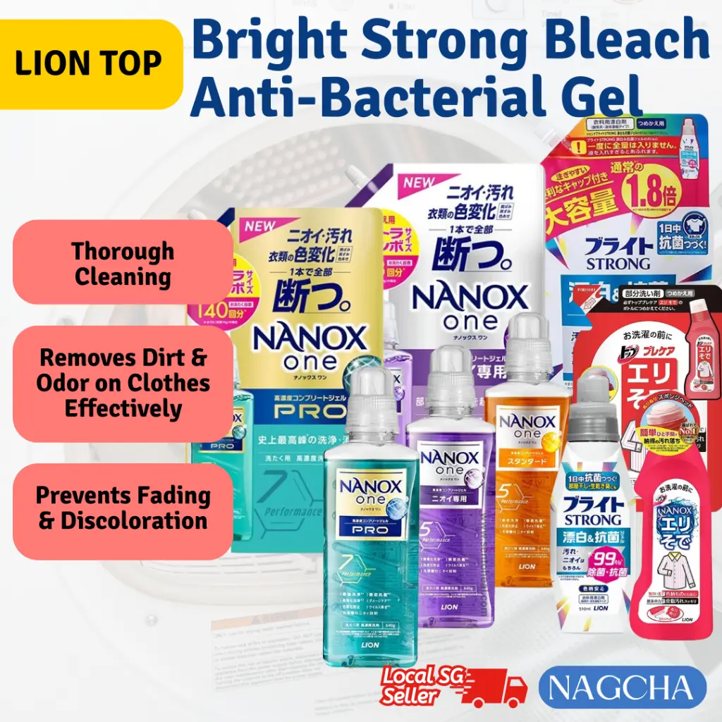 Lion TOP Super Nanox Ultra Concentrated Liquid Detergent