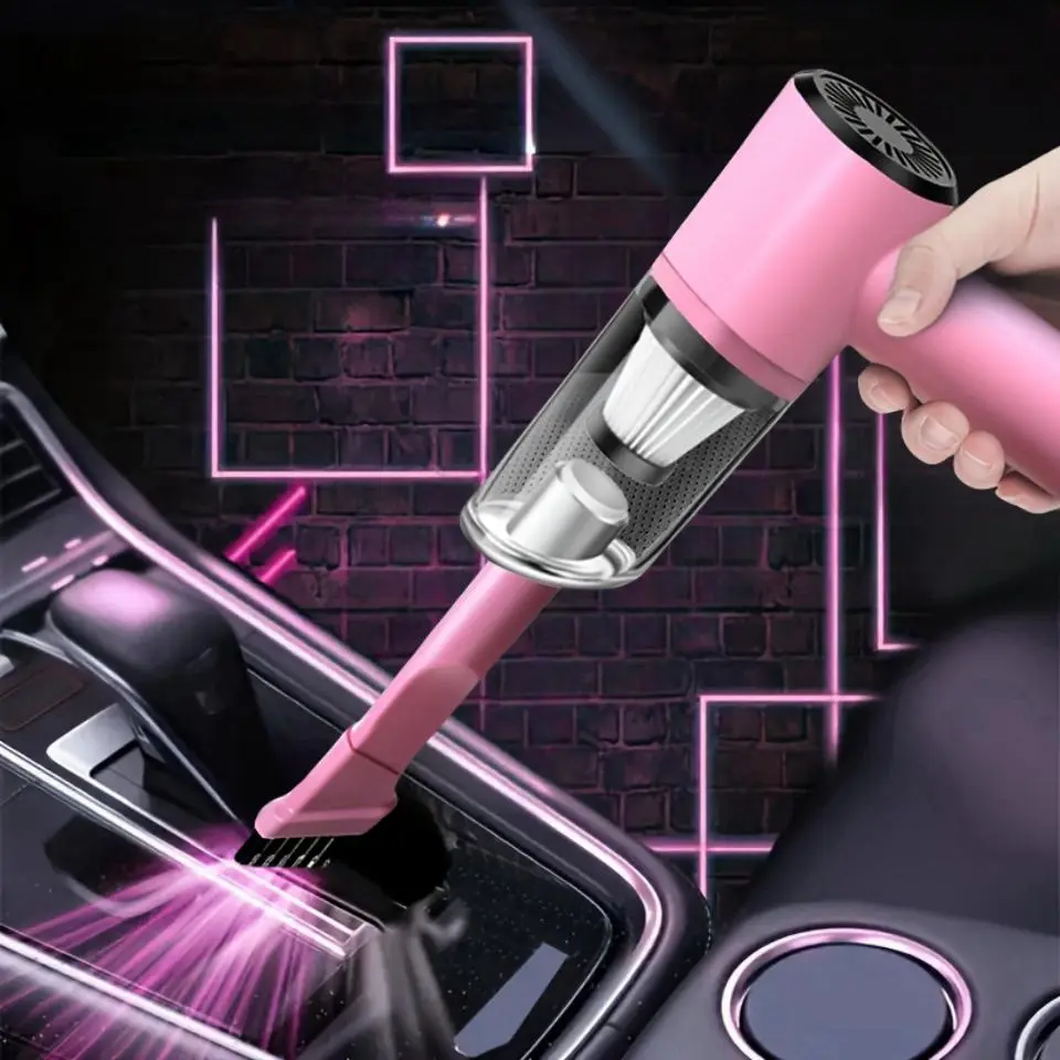 Portable Car Vacuum Cleaner, 12V Car Handheld Vacuum Cleaner, Strong Suction & Large Power Vacuum Cleaner, Automotive Electrical Appliances, Suitable for Car Use, Car Essentials, Electric Cleaning Tool