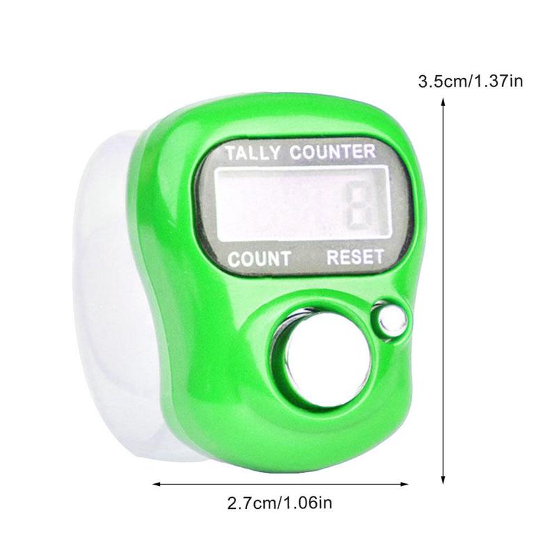 Product Introduction of 1pc Electric Digital Display Counter Counter Electronic Digital Display Hand Tally With LED Light For Sewing Remember Steps 37