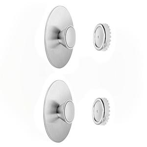 Magnetic Soap Holder, 2 Sets Stainless Steel Bathroom Wall Soap Holder, Easy To Clean Kitchen/bathroom Soap Pan