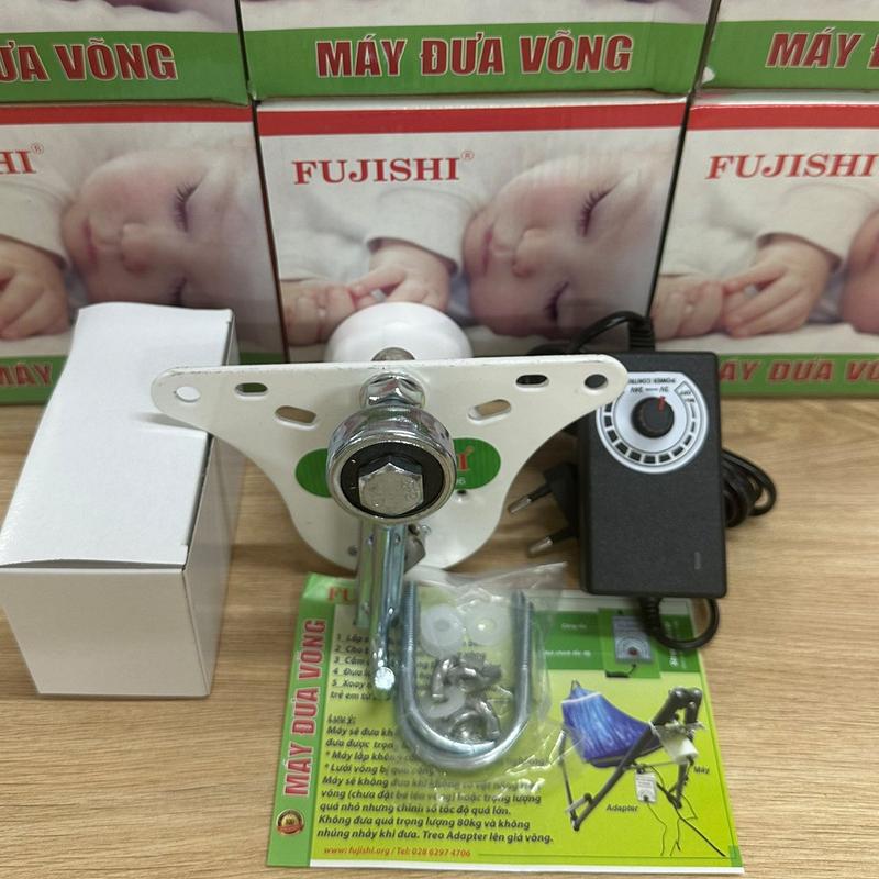  Máy Đưa Võng Tự Động FUJISHI VA017 Cục đưa võng đưa nôi điện - Hàng Chính Hãng Bảo hành 01 Năm 