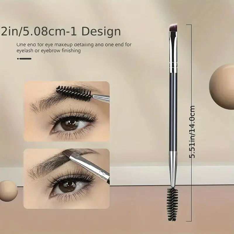 Eye Care Makeup Tool Kit (16pcs/set), Including Eyelash Curler & Eyelash Brush & Eyebrow Trimmer & Eyebrow Brush & Eyelash Comb & Lash Tweezers for Women, Cosmetics 4
