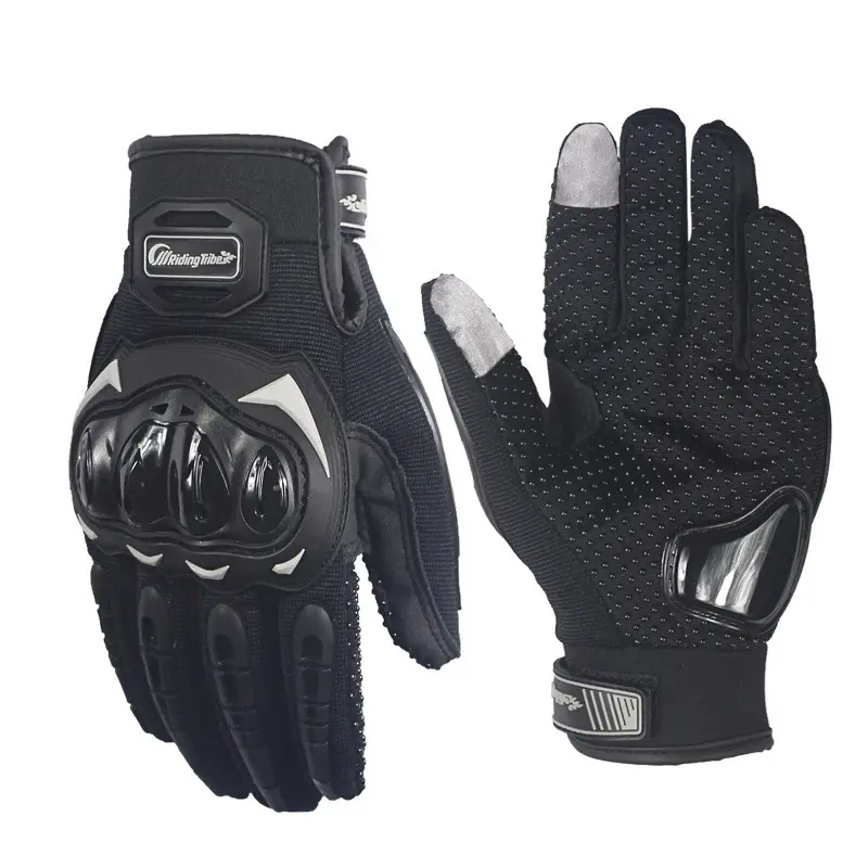 Motorcycle Outdoor Touch Screen Anti-Skid Anti-Collision Gloves Long Finger Ghost Set Racing Riding Motorcycle Gloves