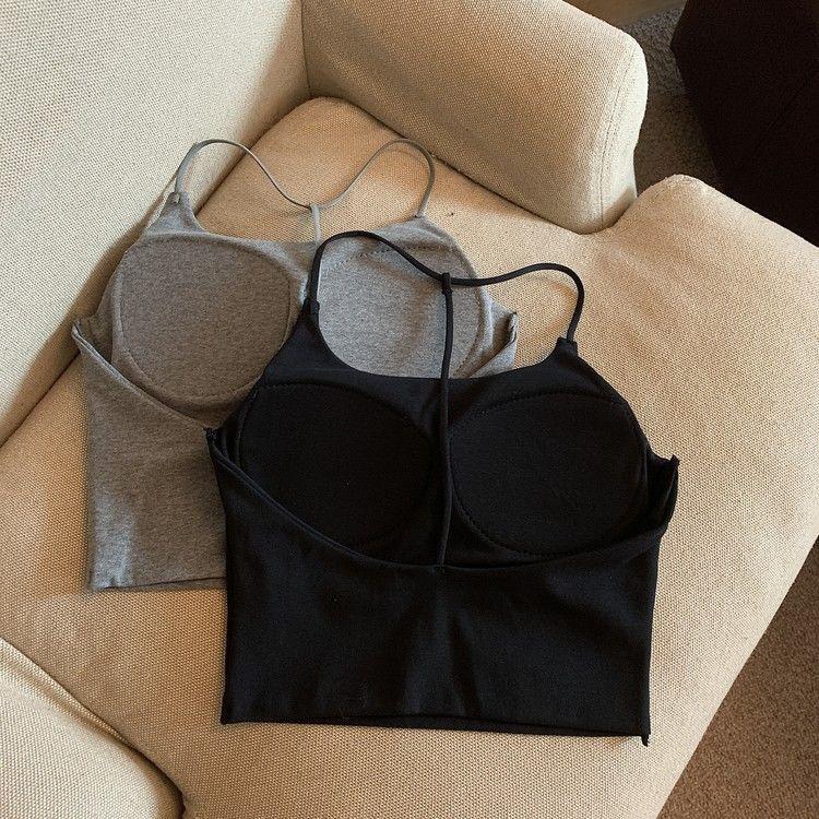 Product Introduction of Áo Vest Hai Dây Nhỏ Lưng Đẹp Cô Gái Nóng Bỏng Thuần Khiết, Đệm Ngực Nữ, Có Thể Mặc Ngoài Trời Và Trong, Thiết Kế Hở Lưng Mỏng, Áo Mặc Trong, Năm 2025 20