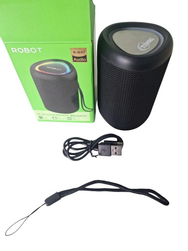 Loa Bluetooth Mini ROBOT RB120 Công Suất 5W Đèn Led RGB Hỗ Trợ Kết Nối Thẻ Nhớ Tiện Lợi Âm Bass Mạnh  Nghe Nhạc