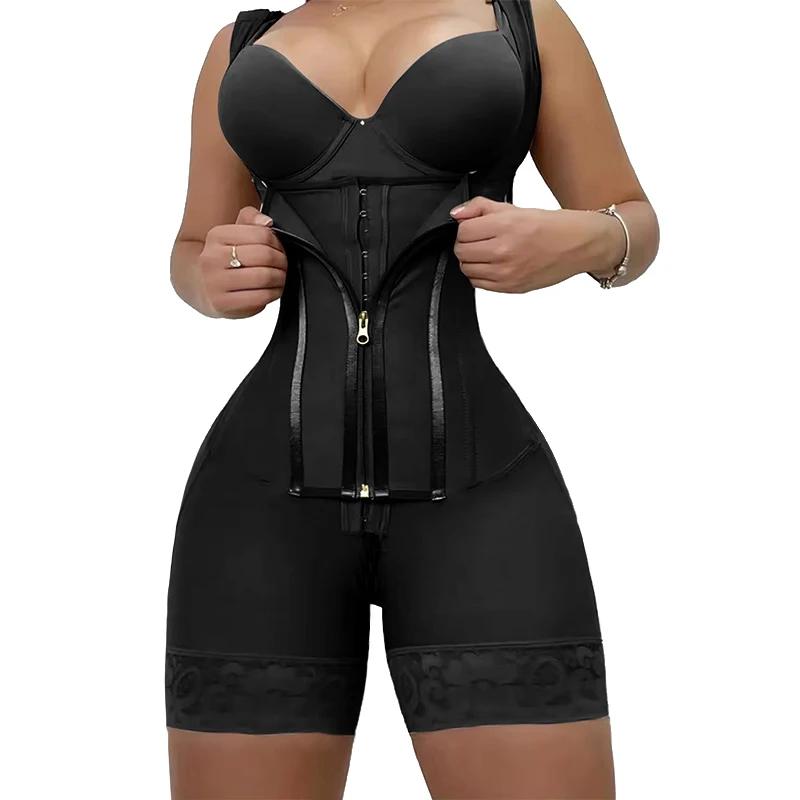 High Compression Girdle Shaper Colombian Shapewear Postpartum Belly ...