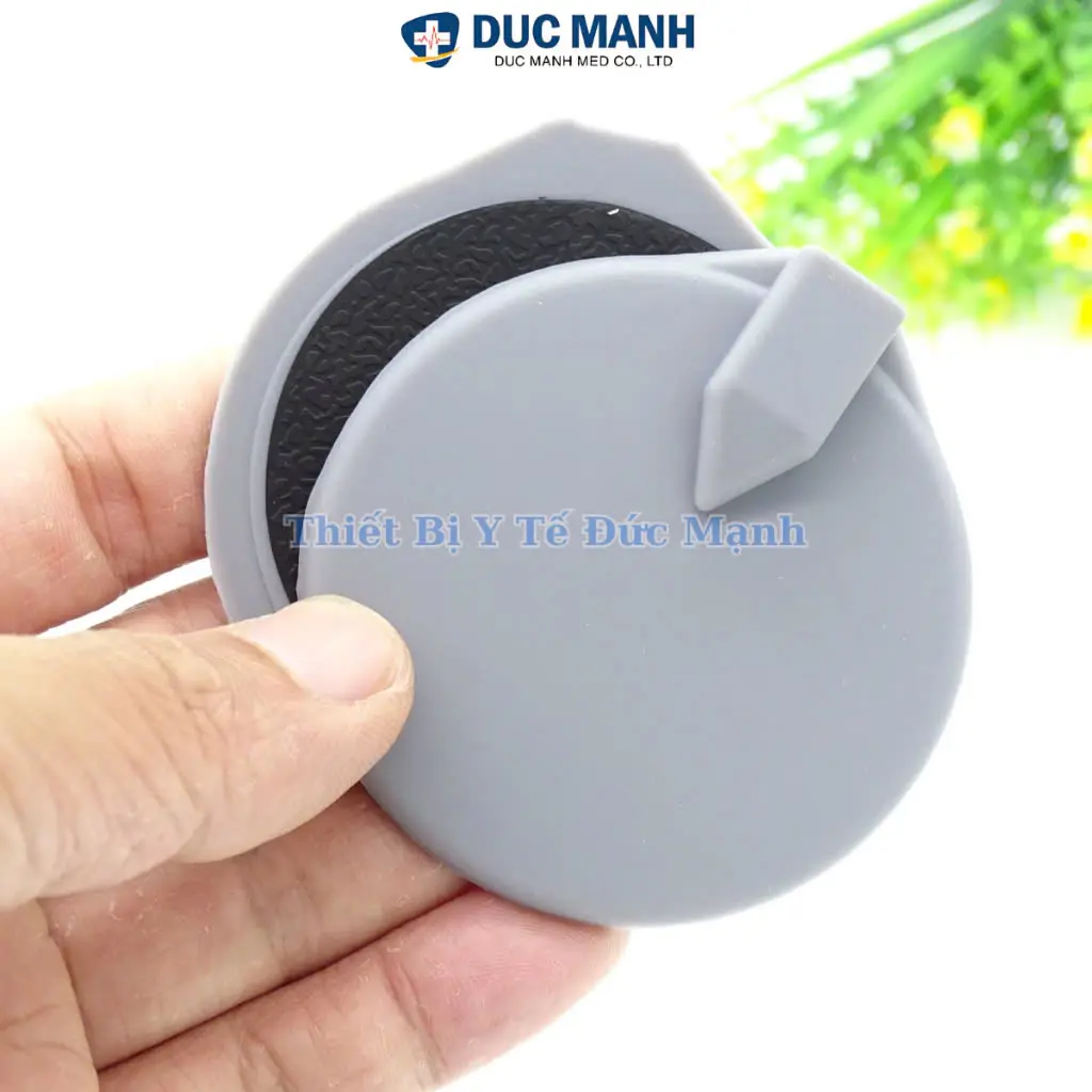 Tám dán xung điện tròn máy dds, đường kính 9,5cm