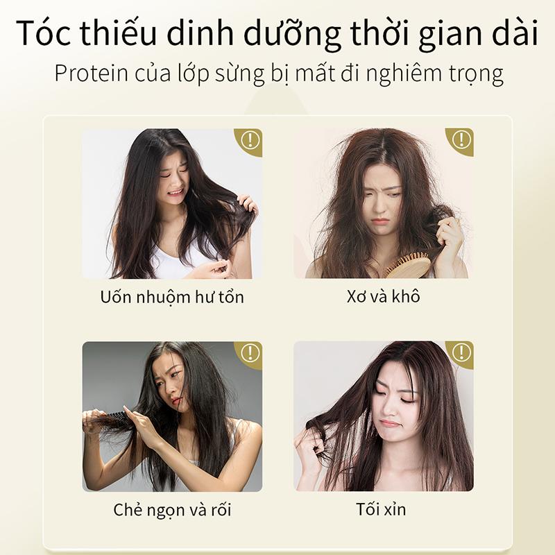Combo 1-3 Bịch Kem Ủ Tóc Dưỡng Tóc Tại Nhà Karseell Keratin Macca Power Dung Tích 500Ml Collagen Women Nữ Chăm Sóc Tóc 1