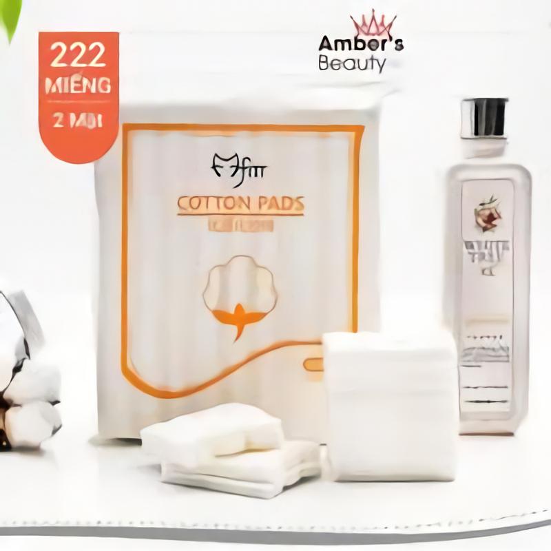 Product Introduction of Bông tẩy trang 222 miếng 3 lớp FM Cotton Pads 222 miếng nội địa Trung Hàng Đẹp - Cosmetic 1