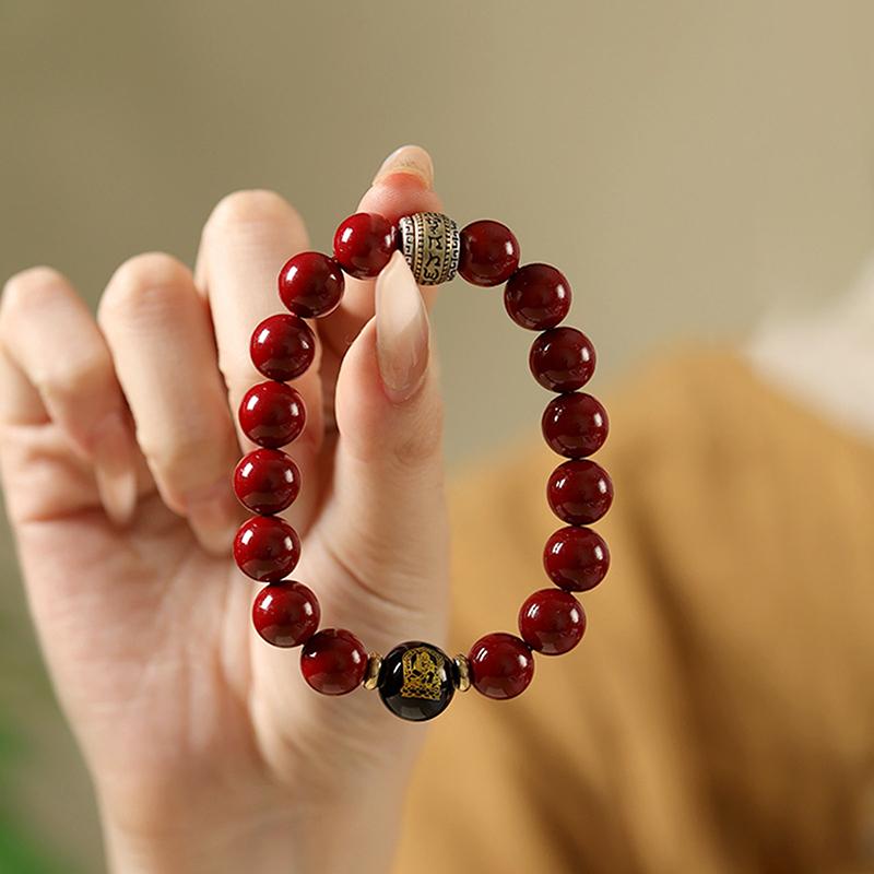 Vòng Tay Bồ Tát Manjushri, 12 Mảnh, Dành Cho Nam Và Nữ, Hạt, Chuyển Giao An Toàn, Dây Đeo Tay 0