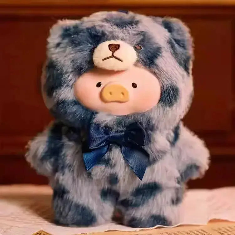Genuine LuLu Pig Retro Teddy Toy Store Blind Box Figure Vinyl Face Plush Pendant Canned Pig Gift