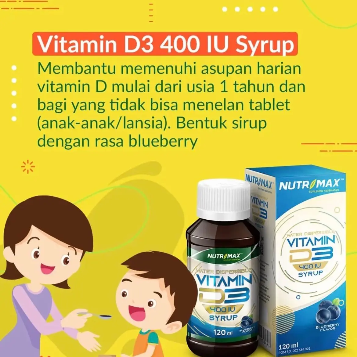 Nutrimax Vitamin D3 Sirup