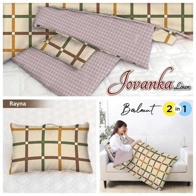 Jovanka Two In One BALMUT Bantal Selimut Ukuran 150x220 0