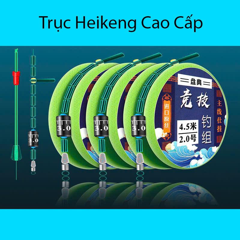 Trục Heikeng Line Trục Câu Cá Buộc Sẵn Cao Cấp - Trục Câu Đơn - Đài Fishing