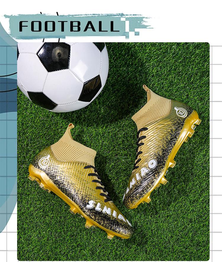 Product Introduction of （SIZE 33-46）Ready Stock Unisex Plus Size Football Shoes Outdoor Futsal Soccer Shoes Non-slip Training Shoes 2