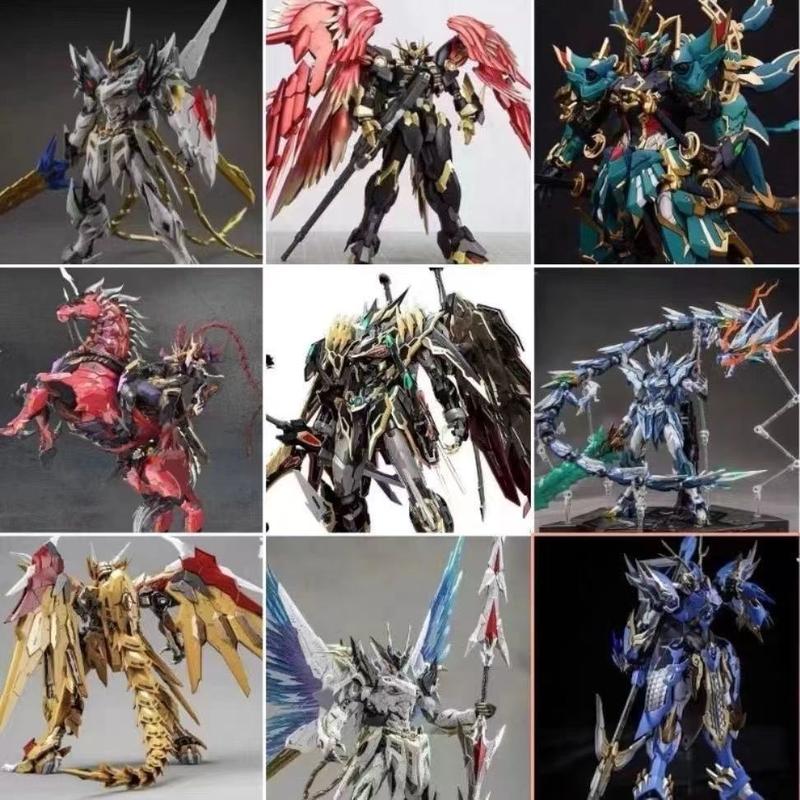 Mô Hình Gundam Hạt Nhân Modong, Thương Hiệu Mới, Bốn Quái Vật Thánh Qinglong, Tam Quốc Lv Bu Guan Yu, Tướng Khô, Màu Trắng Và Các Màu Ngẫu Nhiên Khác, Ưu Đãi Đặc Biệt Năm 2024 1