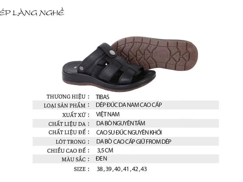 Dép Dọ Da Bò Nappa- ĐẾ KẾP Kiểu Sandal Mũi Mở 2CE Hàng Bảo Hành 12 Tháng Nhung  Đế Bằng DéP 6