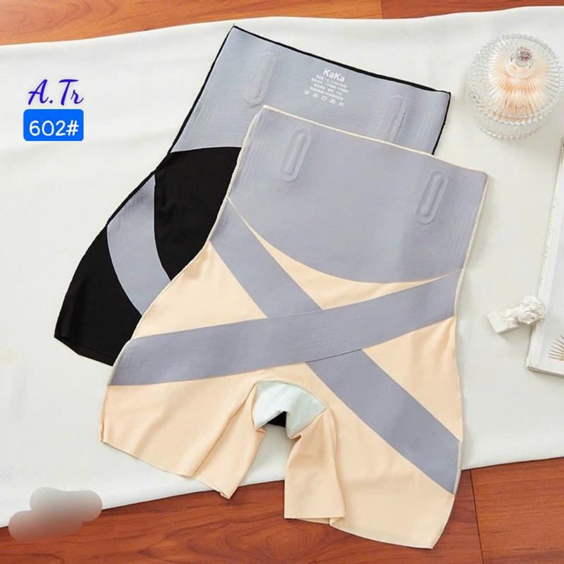 Quần Gen Nịt Bụng Mặc Váy Đầm Body Dáng Đùi Cạp Cao, Chống Cuộn Siết Eo Tôn Dáng 1